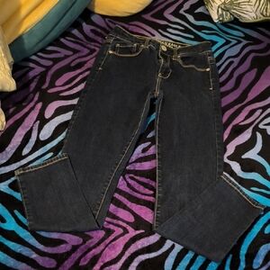 American Eagle Outfitters | Women's Dark Blue Skinny Jeans